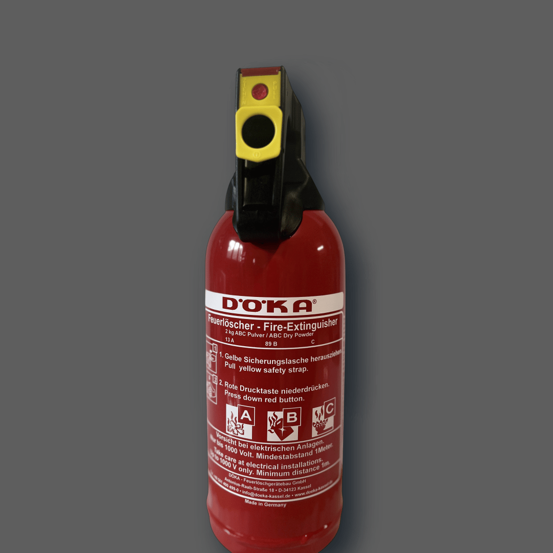 360Grad drehung Feuerlöscher