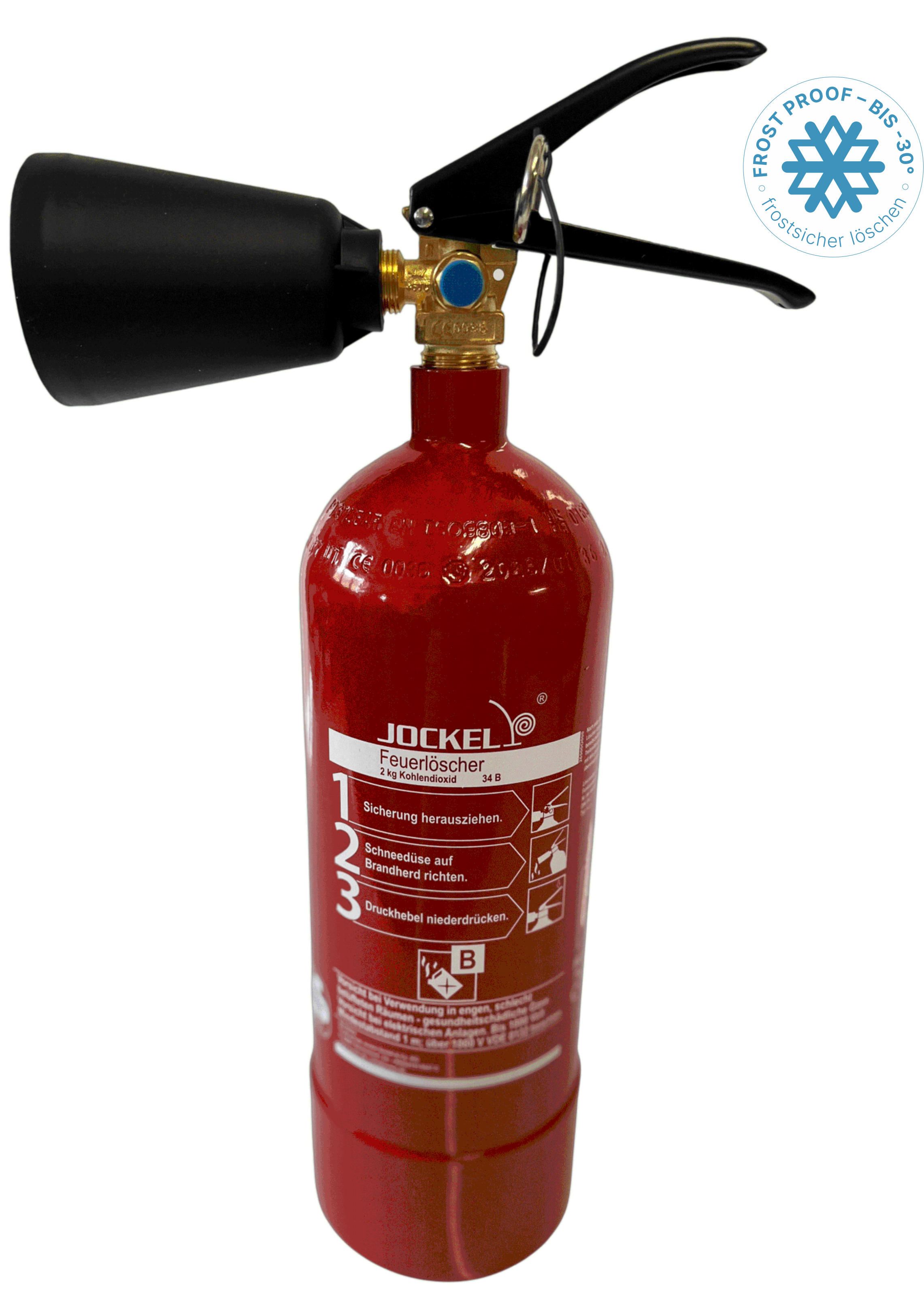 2 kg Co2 Feuerlöscher