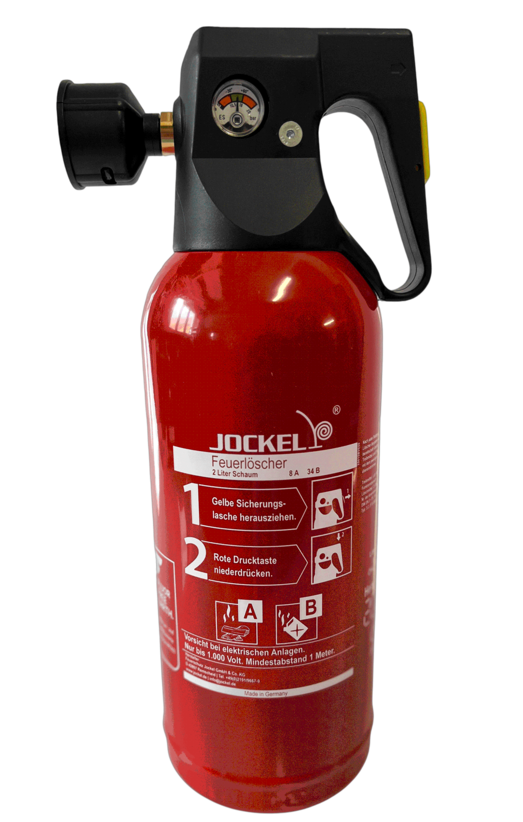 Brandschutzshop Rostek 2L -30°C Schaum-Dauerdruck-Feuerlöscher