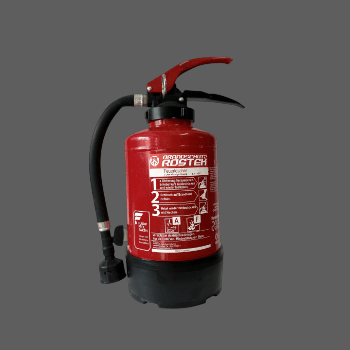 3 L Fettbrand-Auflade-Feuerlöscher