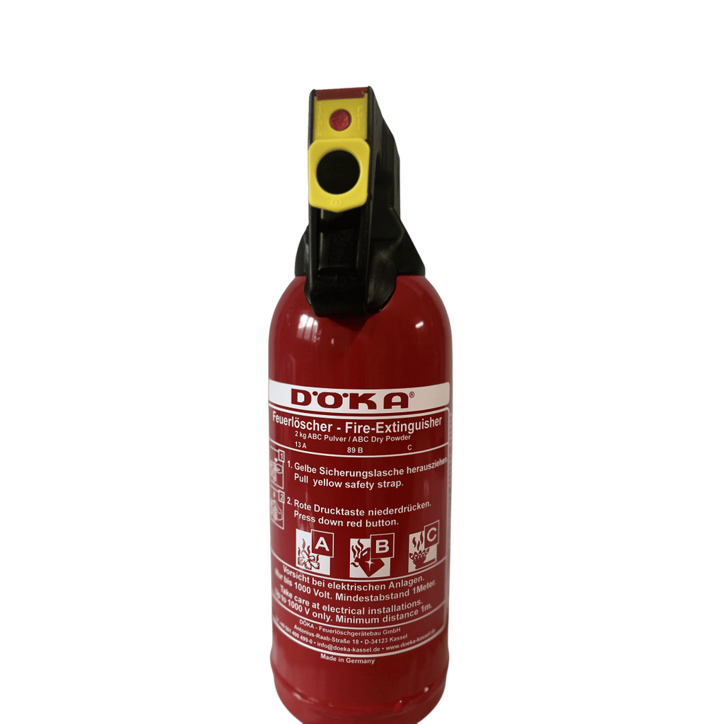 2kg ABC Pulver Feuerlöscher