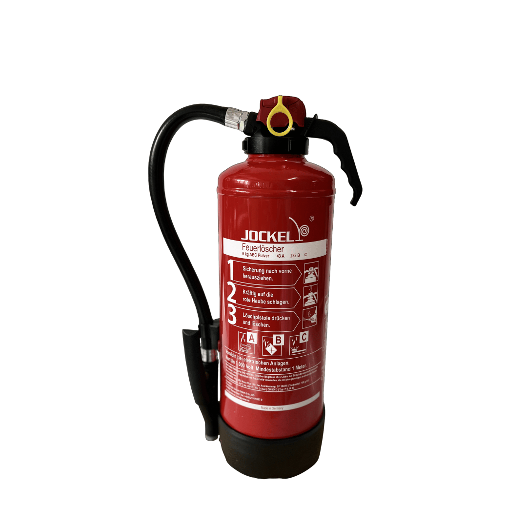6 kg  Pulver-Auflade-Feuerlöscher