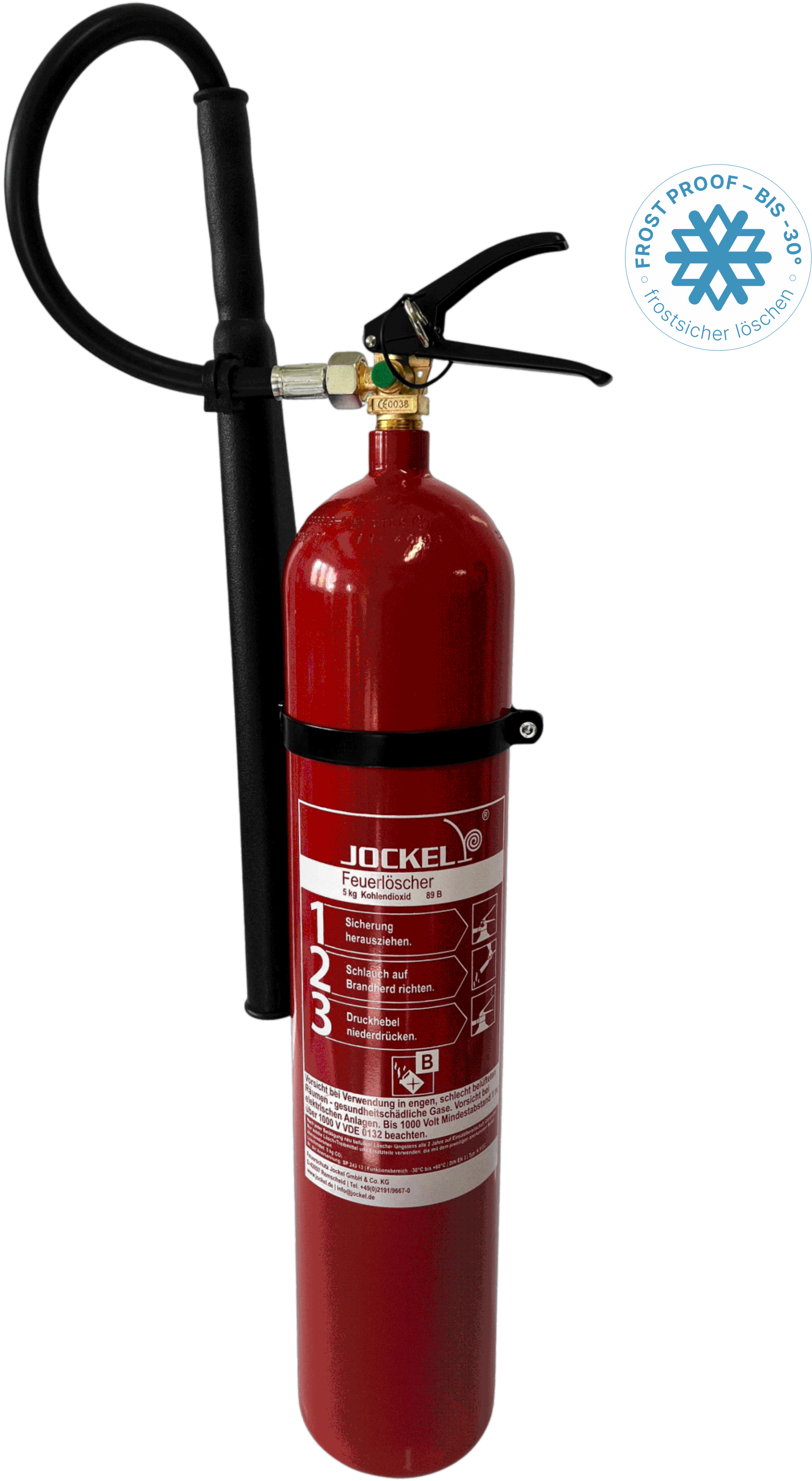 5 kg C02 Feuerlöscher