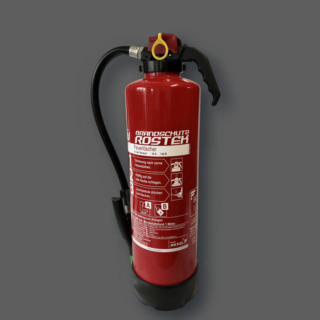 6 L Schaum-Kartuschen-Feuerlöscher