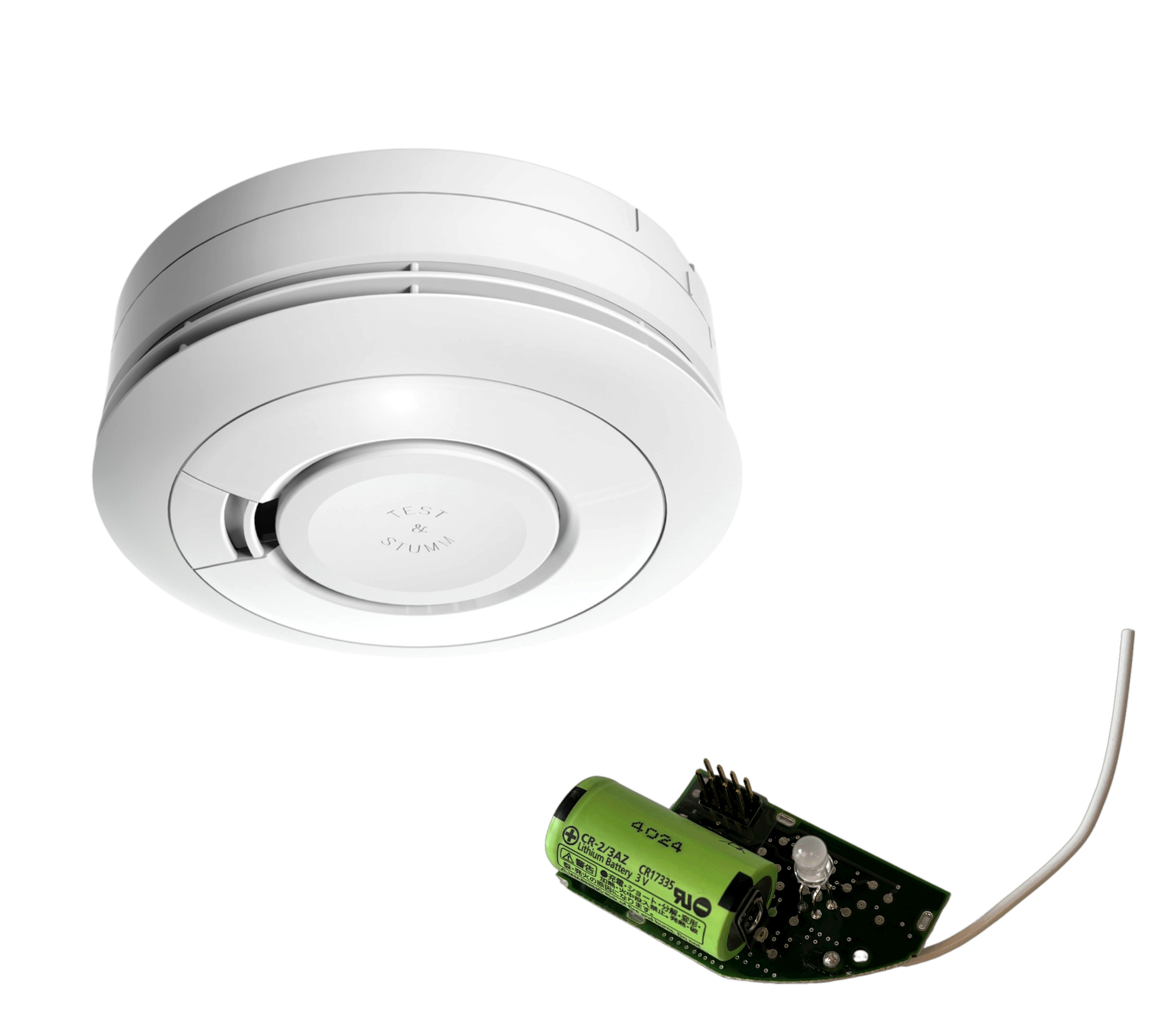 Funkvernetzter Rauchwarnmelder Ei650IW mit 10-Jahres-Batterie inklusive Funkmodul Ei600MRF