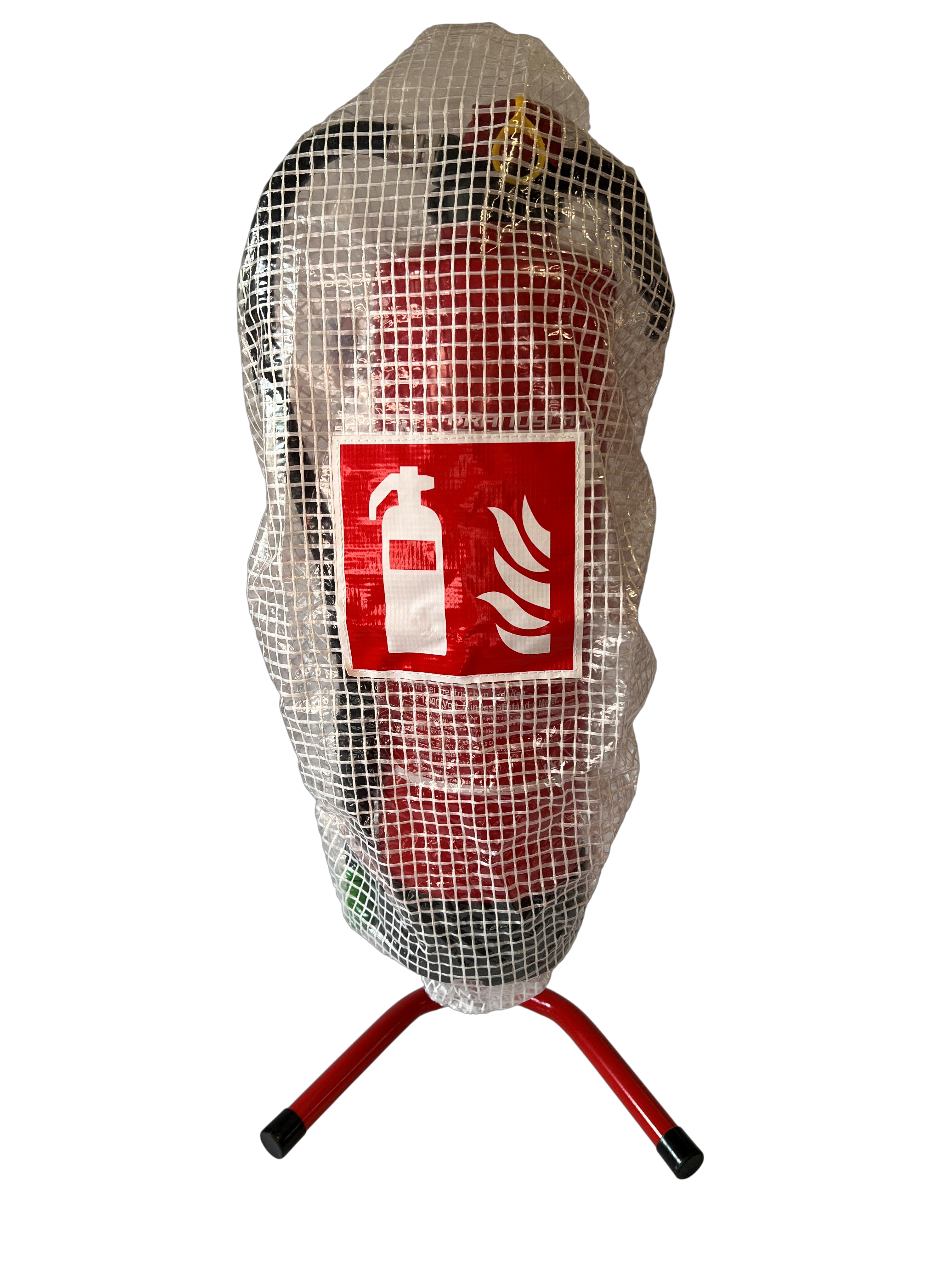 Brandschutzshop Rostek Gitterschutzhaube für Feuerlöscher passend für 4+6kg/l Feuerlöscher